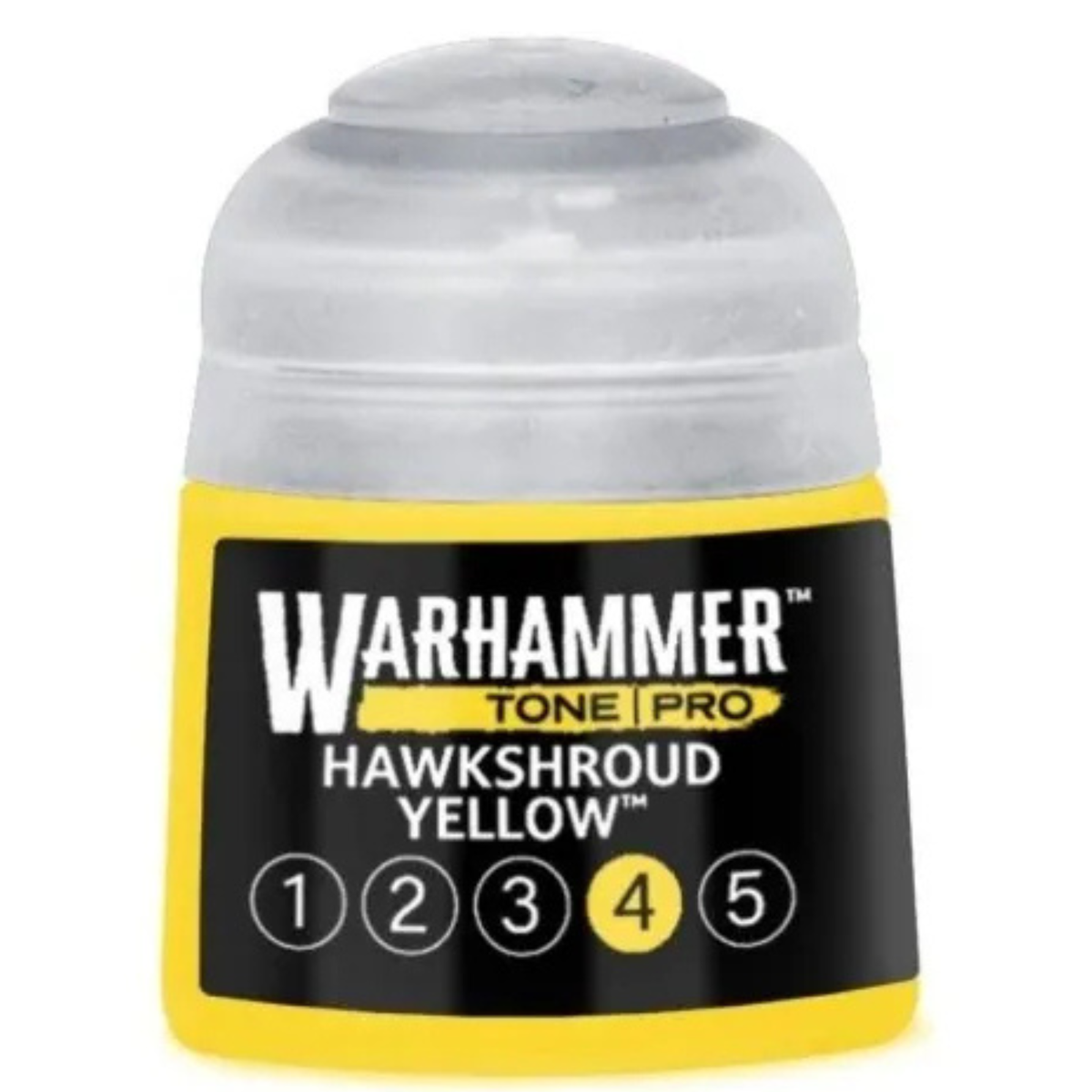 Games Workshop Warhammer Tone Pro Hawkshroud Yellow 4 12ml