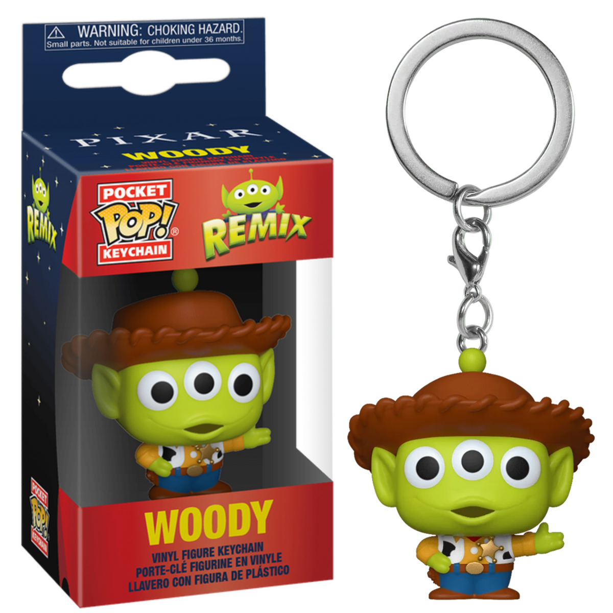 Funko Pocket Pop Keychain Remix Woody