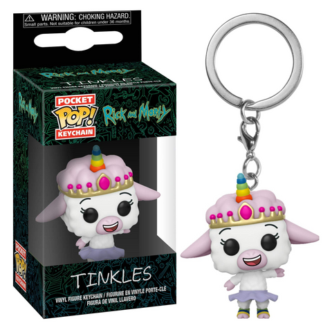 Funko Pocket Pop Keychain Disney Rick and Morty Tinkles