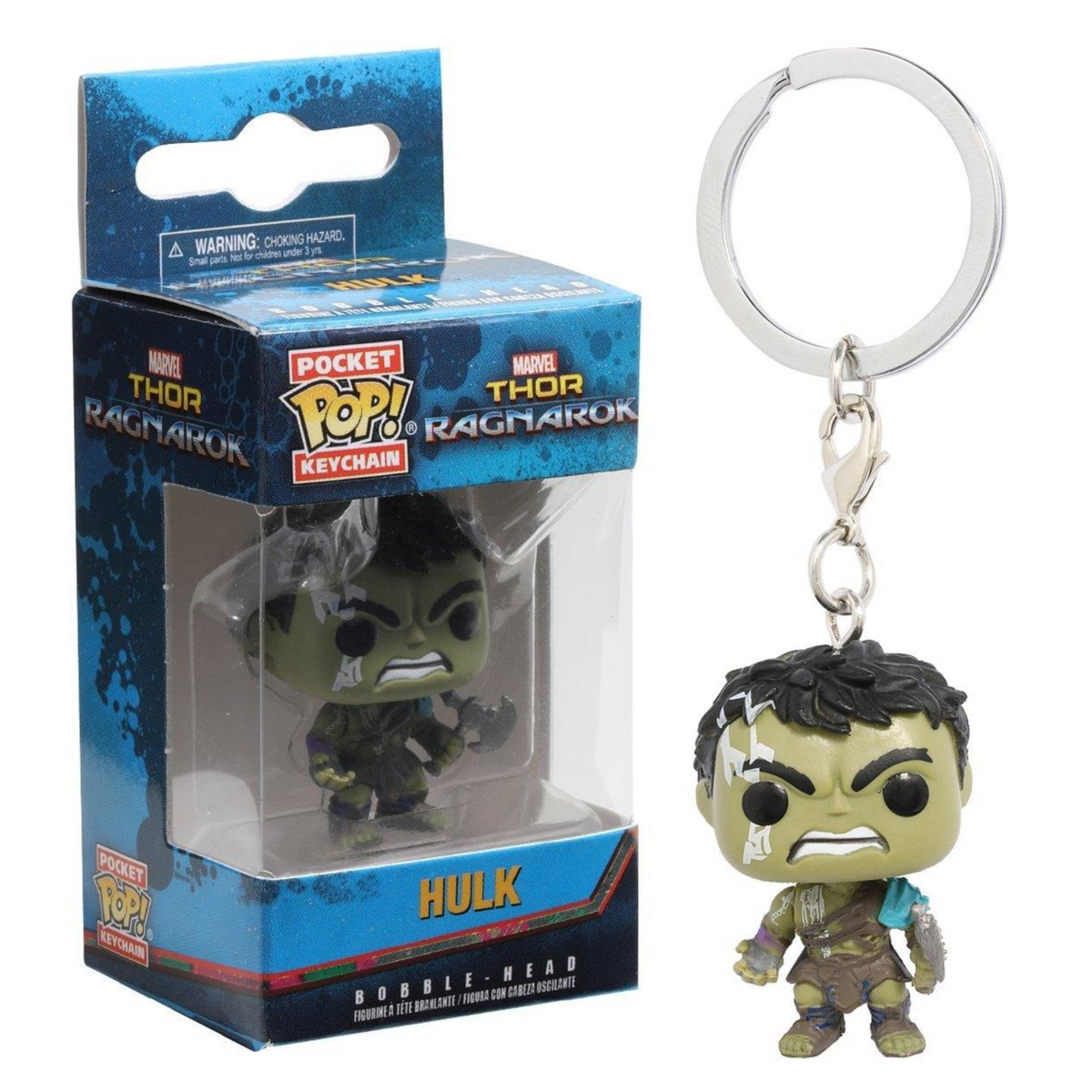 Funko Pocket Pop Keychain Marvel Thor Ragnarok Hulk