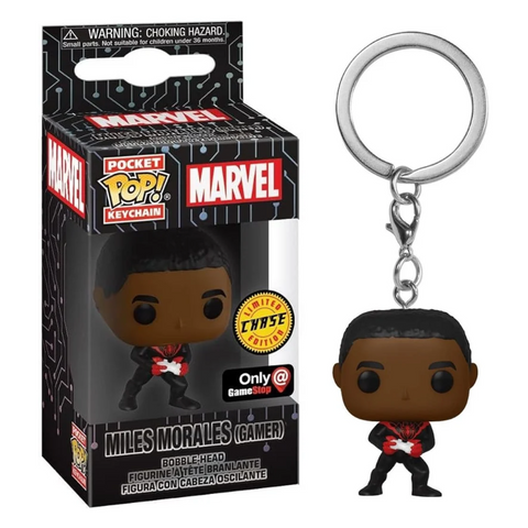Funko Pocket Pop Keychain Marvel Miles Morales (Gamer)
