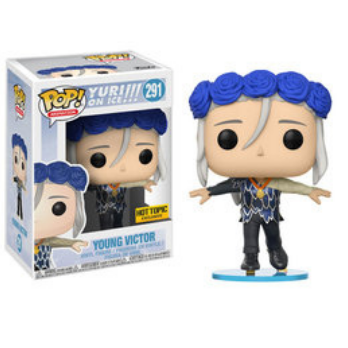 Funko Pop Anime Yuri on Ice Young Victor Hot Topic Exclusive 291