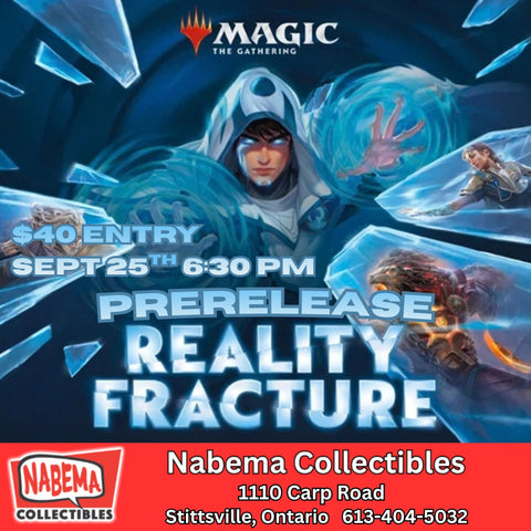 MTG Fractured Reality Prerelease September 25th, 2026