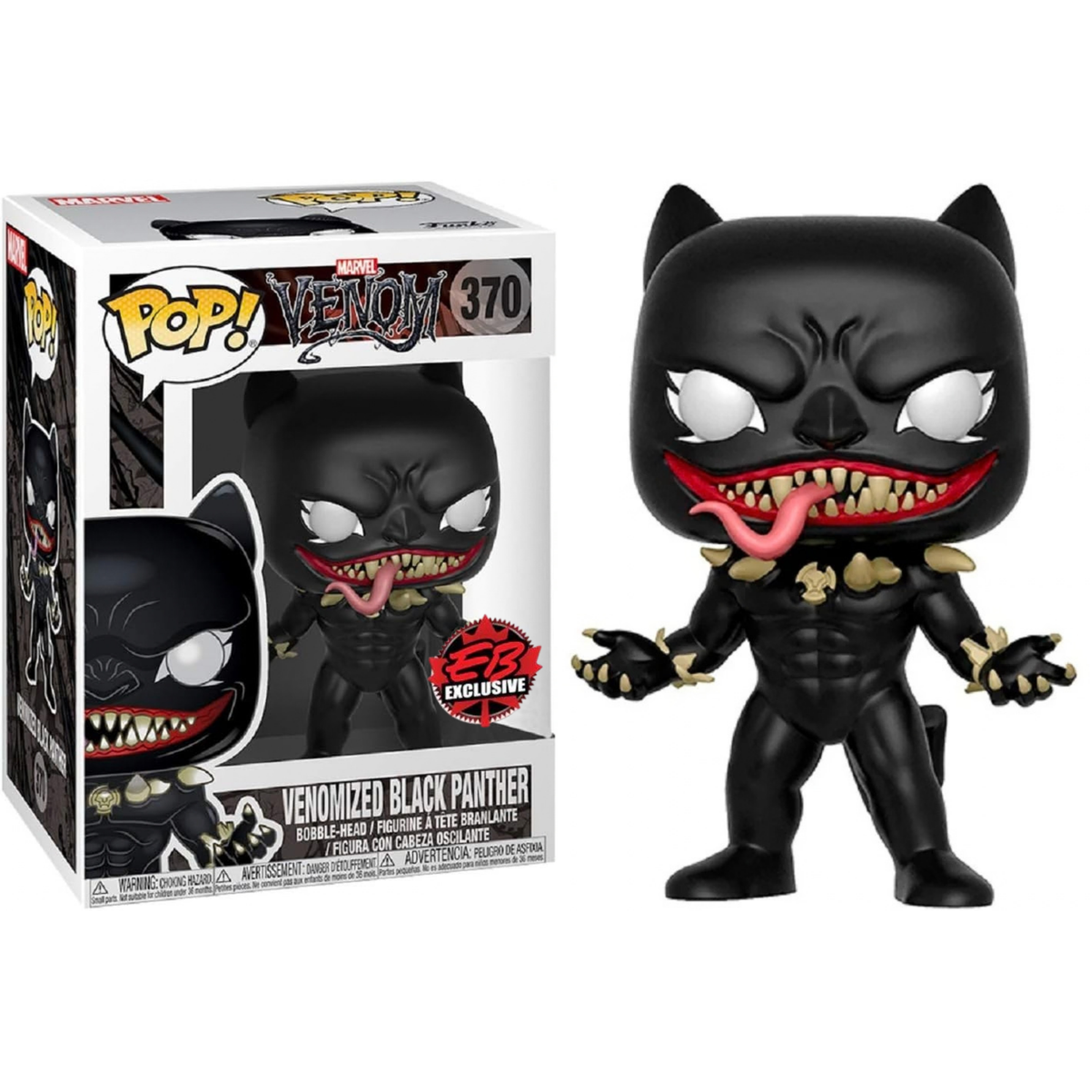 Funko Pop Venom Venomized Black Panther 370