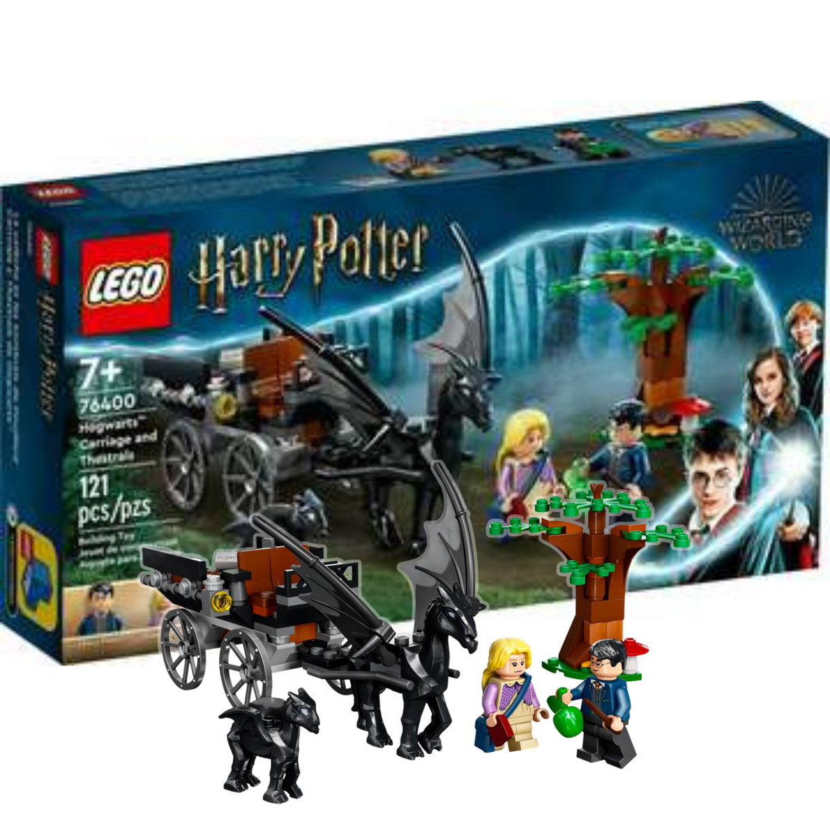 Lego Harry Potter Hogwarts Carriage and Thestrals 76400