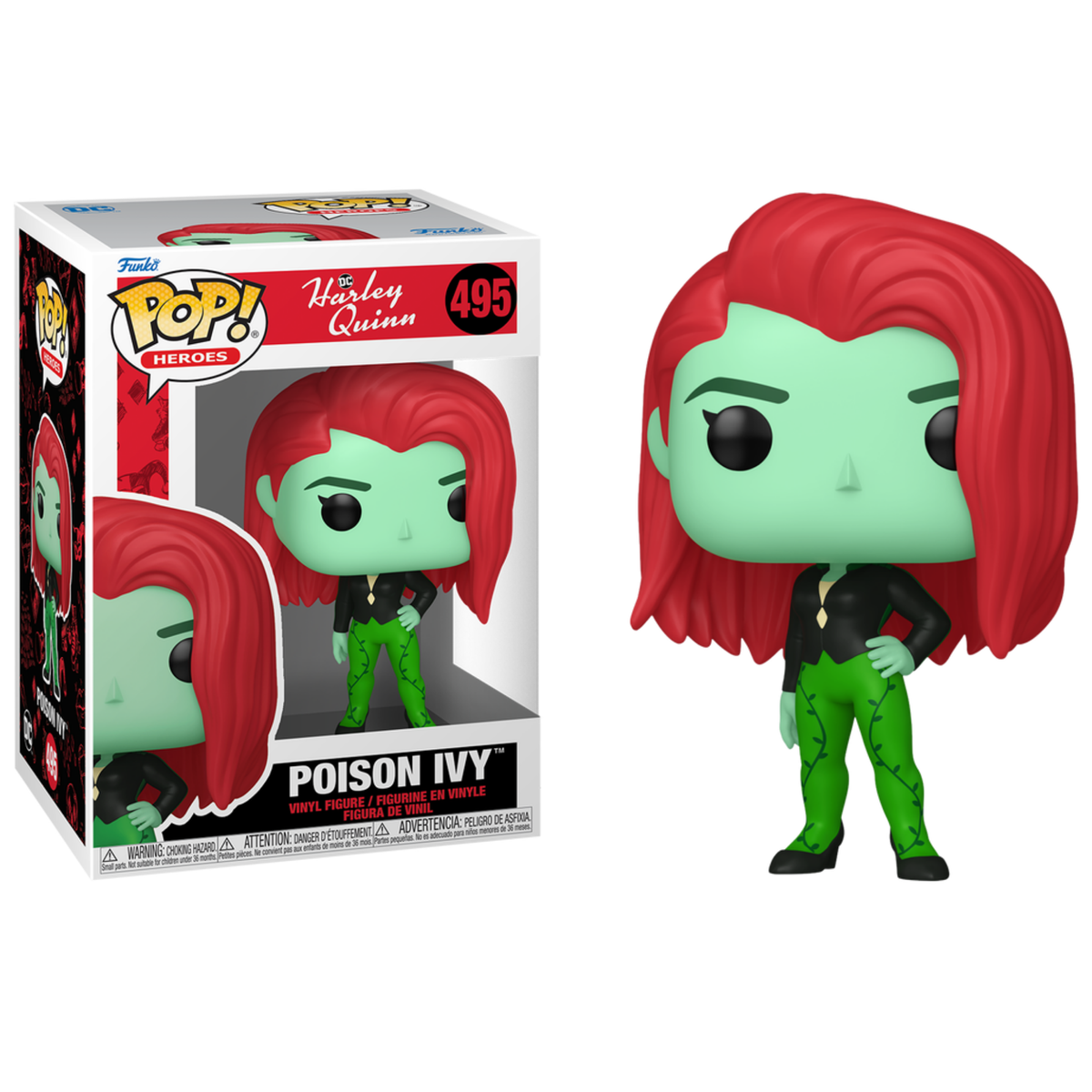 Funko Pop Heroes Harley Quinn DC Poison Ivy 495