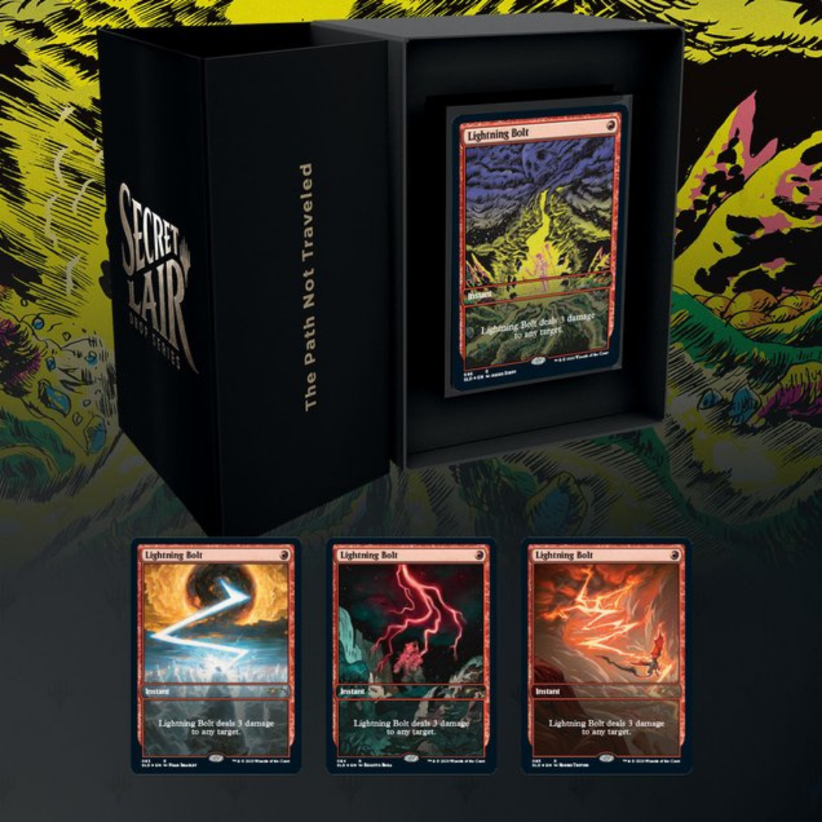 Magic the Gathering Secret Lair Drop Series Mountain, Go
