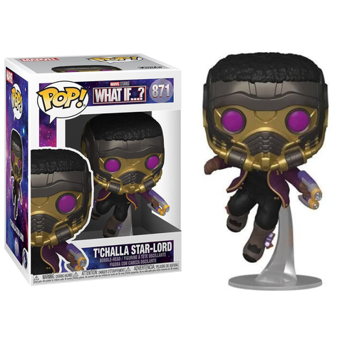 Funko Pop marvel What If...? T'challa Star Lord Lunch Box Exclusive 871
