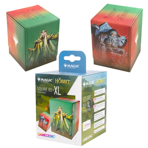 MTG Gamegenic Deckbox - Squire 80+ XL - The Hobbit - Thranduil, The Elvenking/The Mountain King