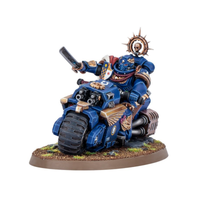 Games Workshop Warhammer 40k Space Marines Captain On Bike