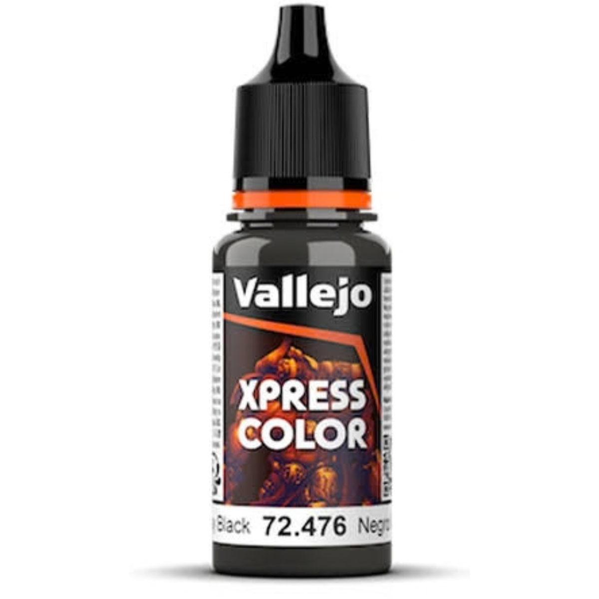 Vallejo XPRESS Color 476 18ml. Greasy Black