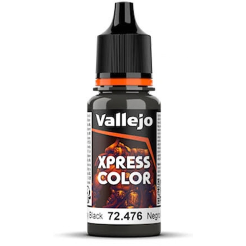 Vallejo XPRESS Color 476 18ml. Greasy Black