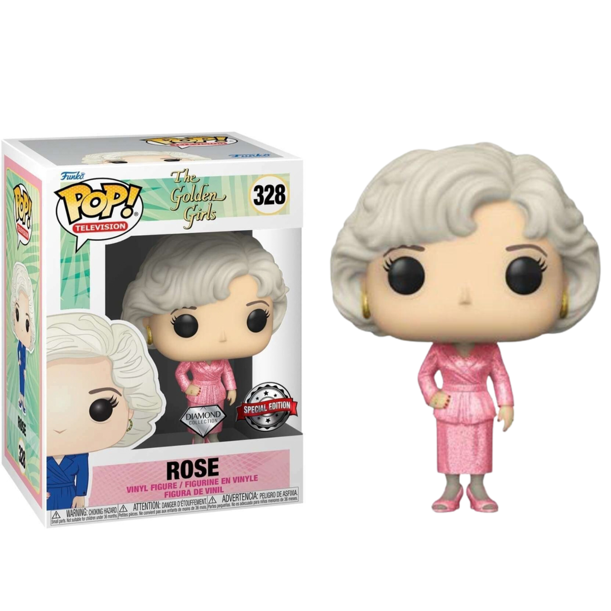 Funko Pop Television The Golden Girls Rose Diamond Collection 328