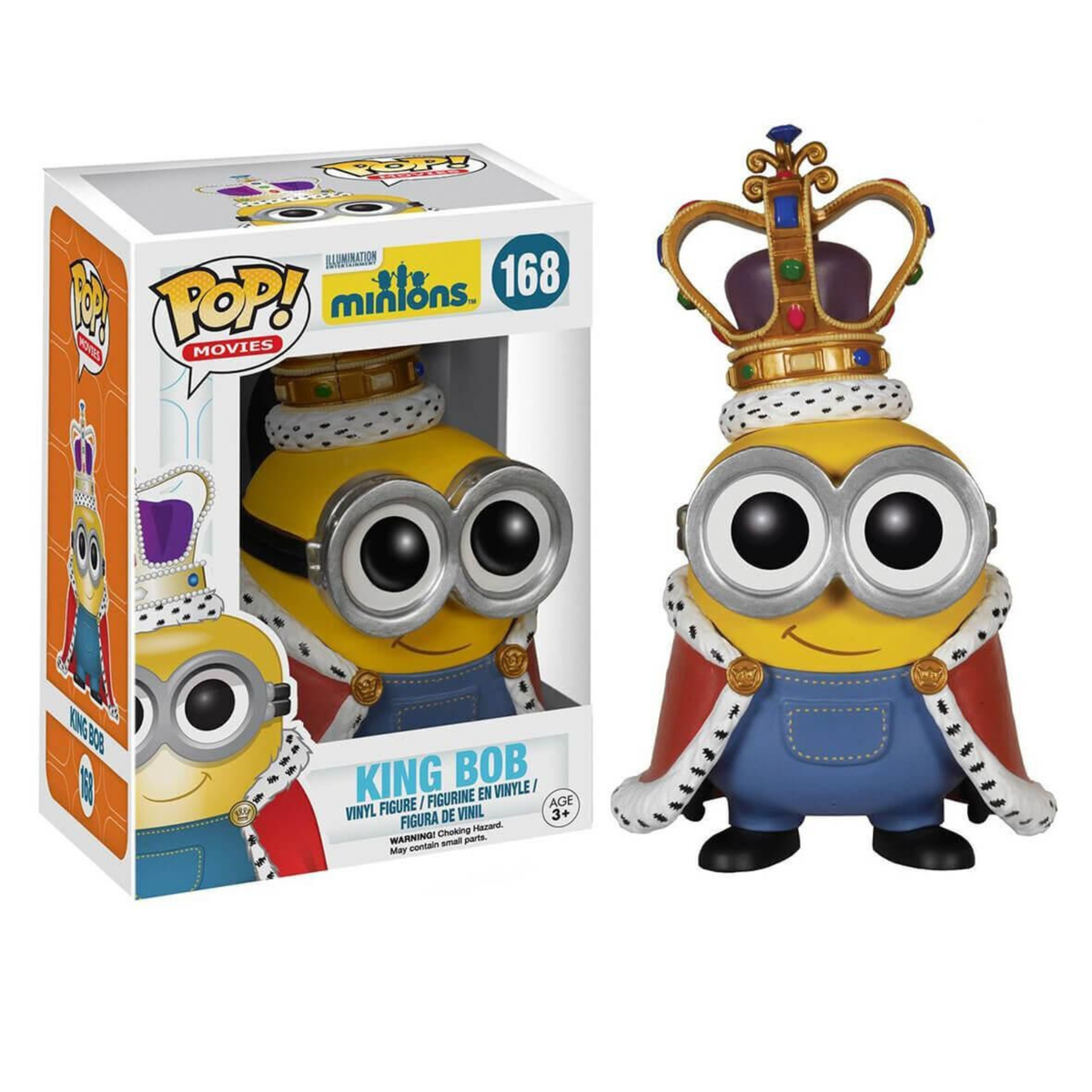 Funko Pop Movies Minions King Bob 168