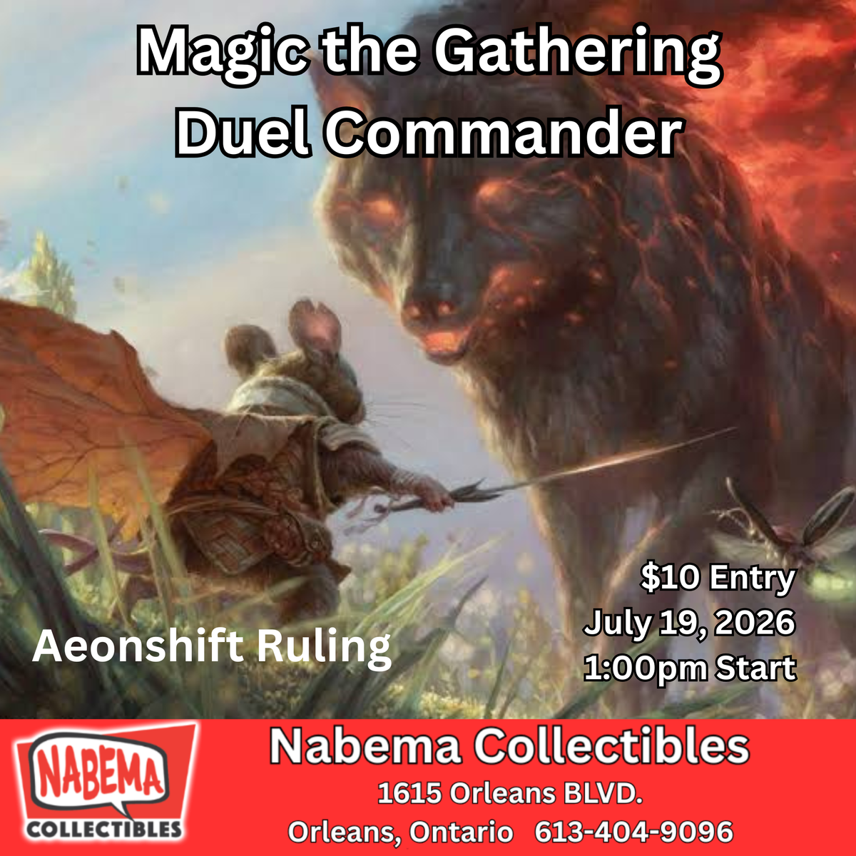 MTG Duel Commander Night!