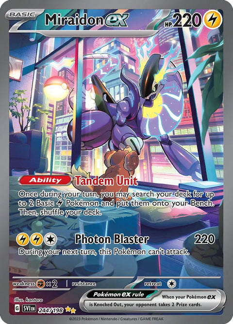 Miraidon Ex 244/198