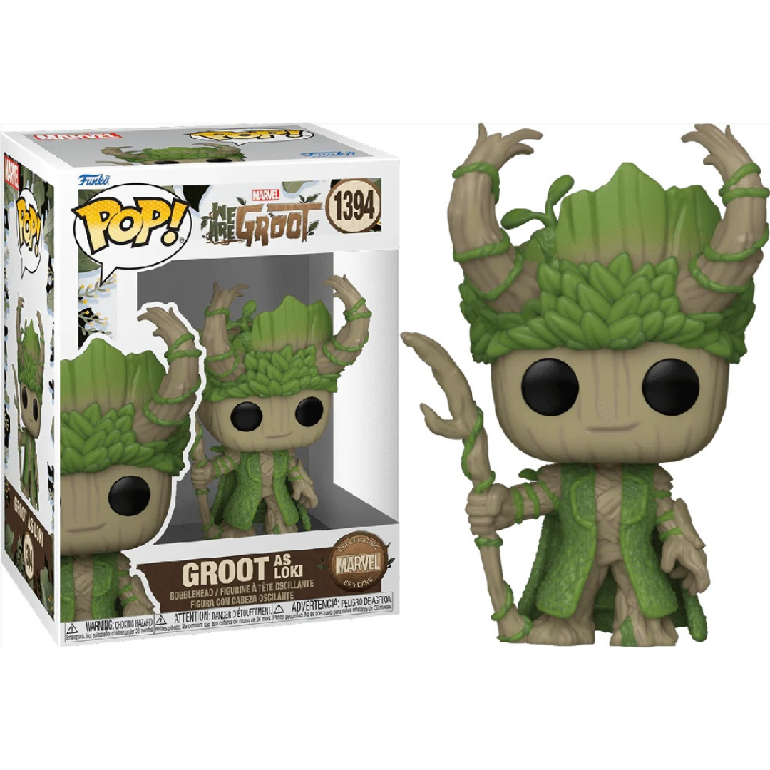 Funko Pop We Are Groot Groot as Loki 1394