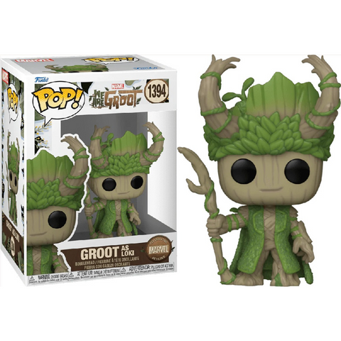 Funko Pop We Are Groot Groot as Loki 1394