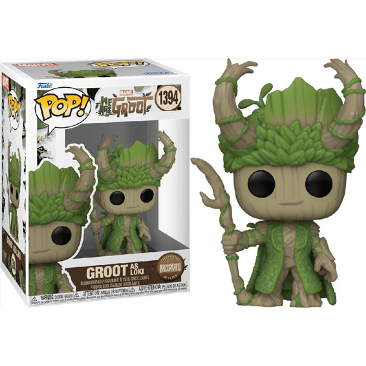Funko Pop We Are Groot Groot as Loki 1394