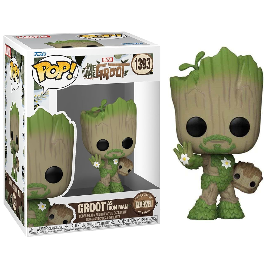 Funko Pop We Are Groot Groot as Iron Man 1393