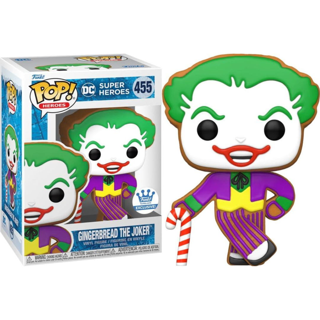 Funko Pop DC Comics Gingerbread the Joker 455 Funko Exclusive
