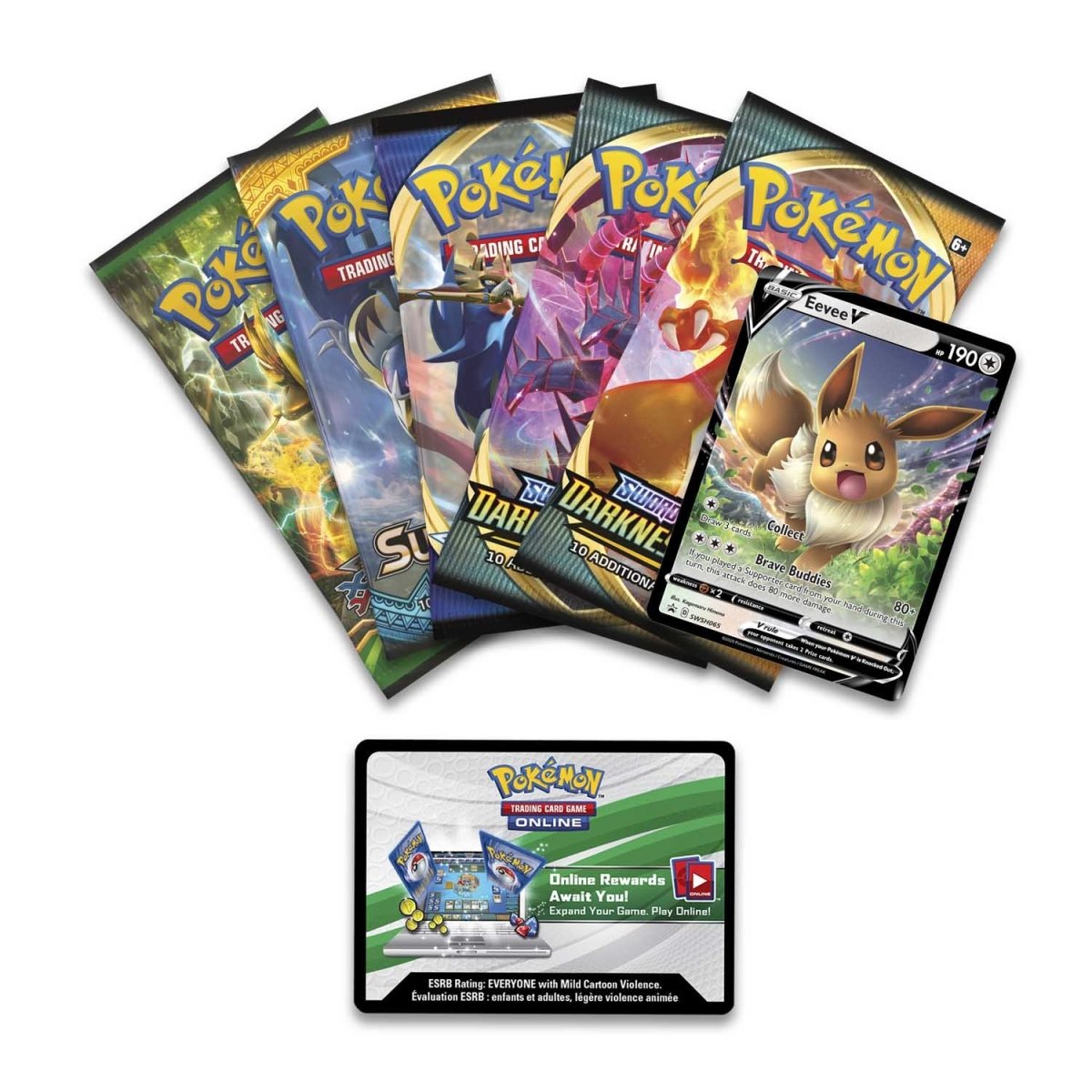Pokemon V Powers Tin (Eevee V)