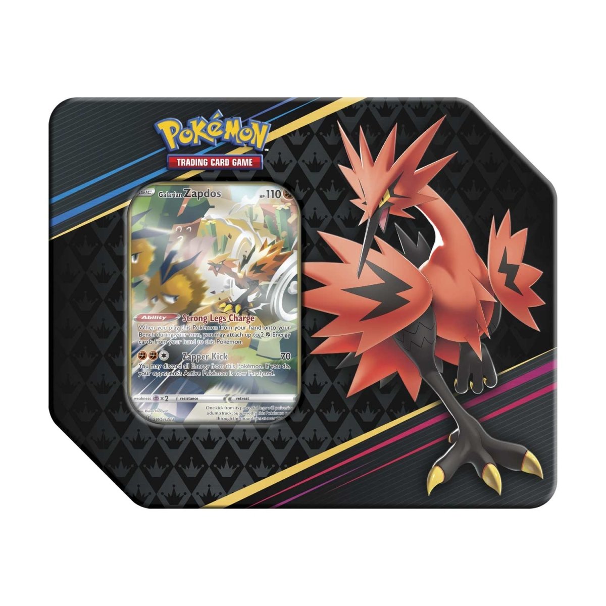 Pokemon Crown Zenith Tin [Galarian Zapdos]