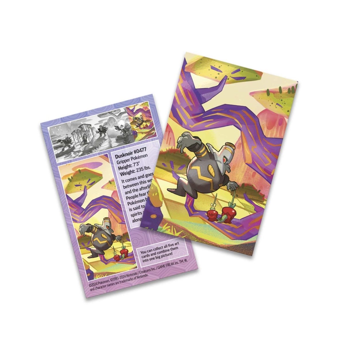 Pokemon Scarlet & Violet-Shrouded Fable Mini Tin (Dusknoir & Dipplin)