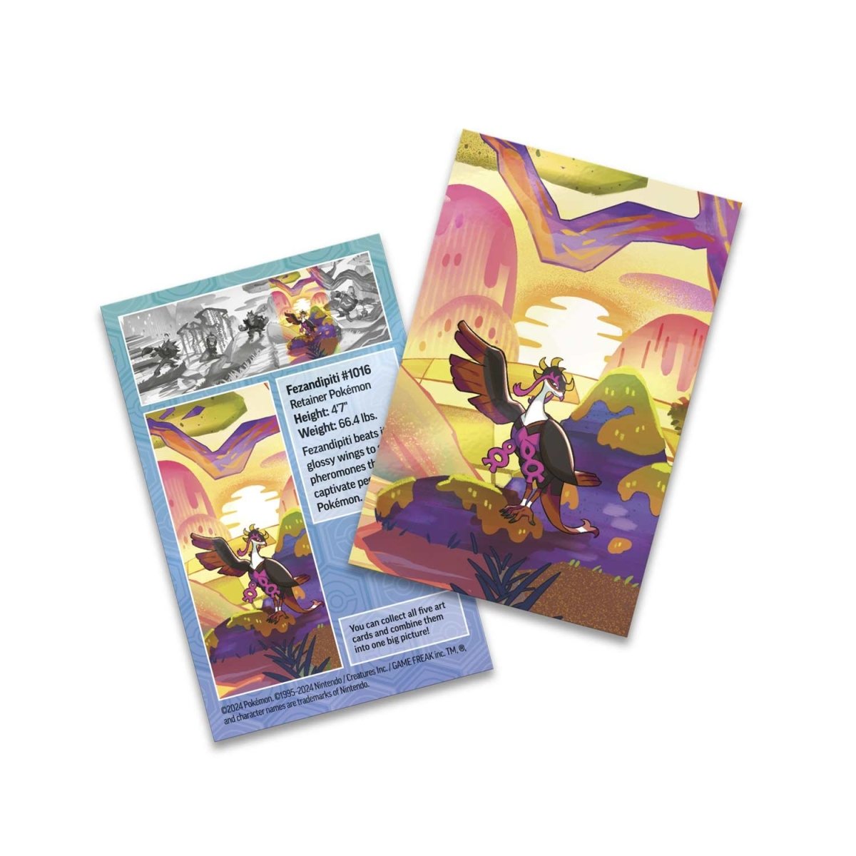 Pokemon Scarlet & Violet-Shrouded Fable Mini Tin (Fezandipiti)