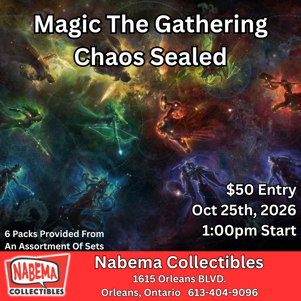 Magic The Gathering Chaos Sealed Oct 25th