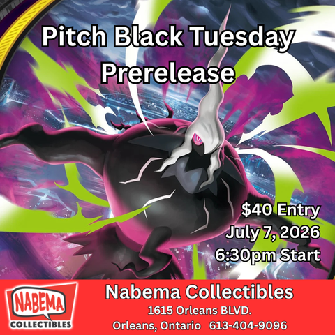 Pokemon Pitch Black Prerelease July 7