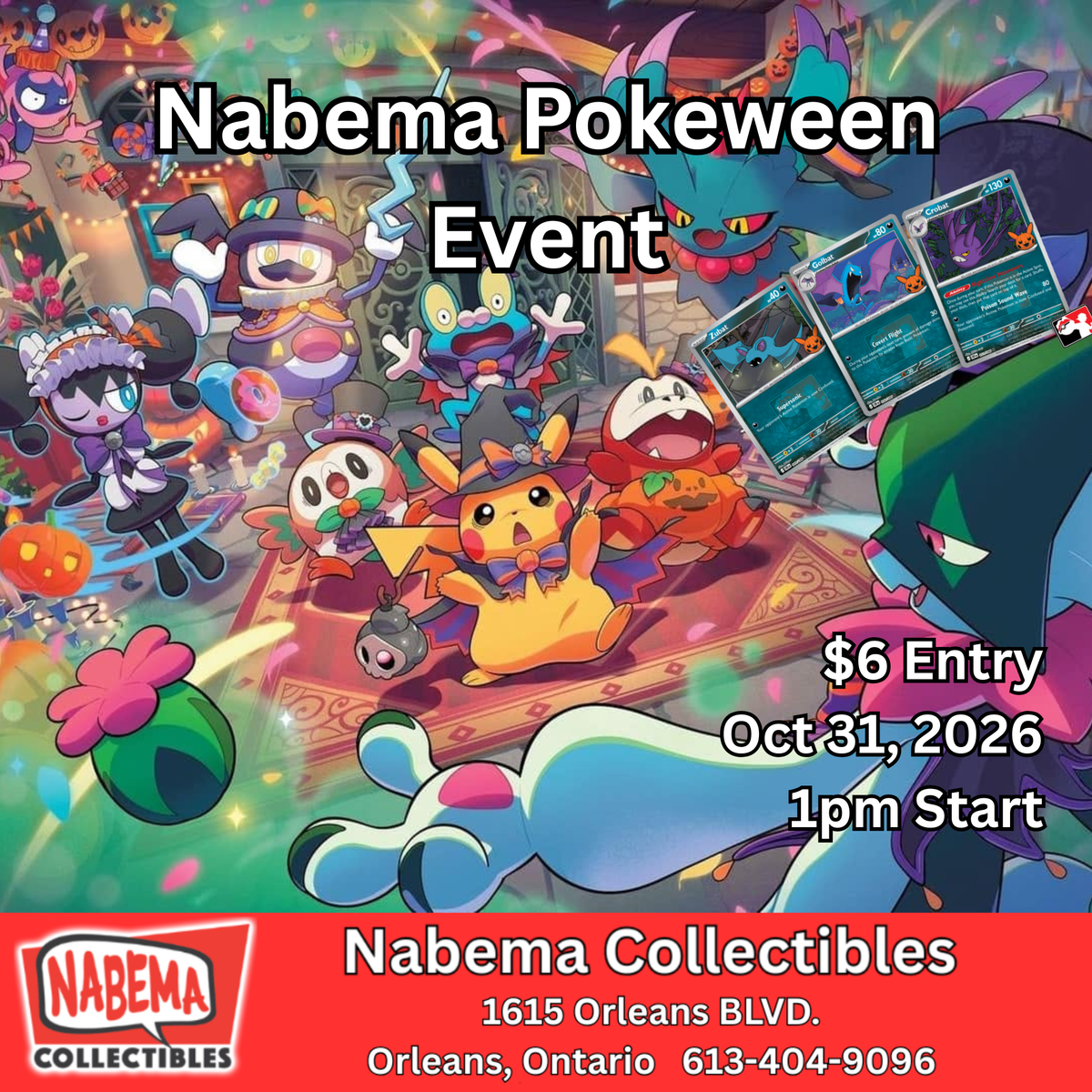Pokeween Event October 31