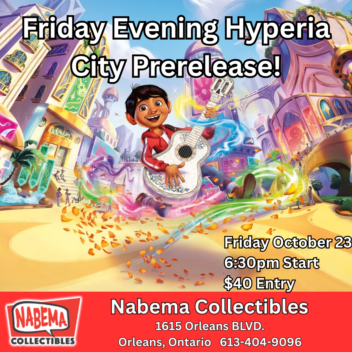 Friday Evening Hyperia City Prerelase- Ticket Orleans