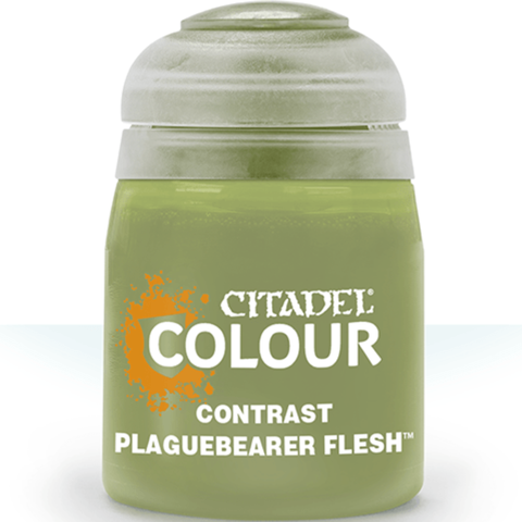 Games Workshop Warhammer Paint Citadel Contrast Plaguebearer Flesh 18ML