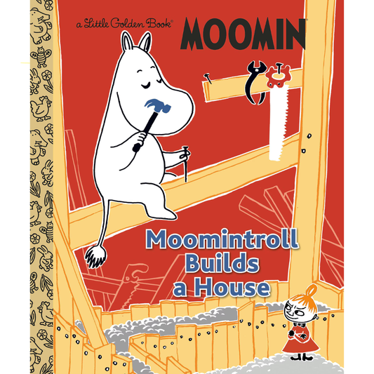 Little Golden Book Moomin Moomintroll Builds a House