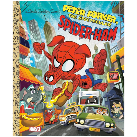 Little Golden Book Peter Parker, The Spectacular Spider-Ham