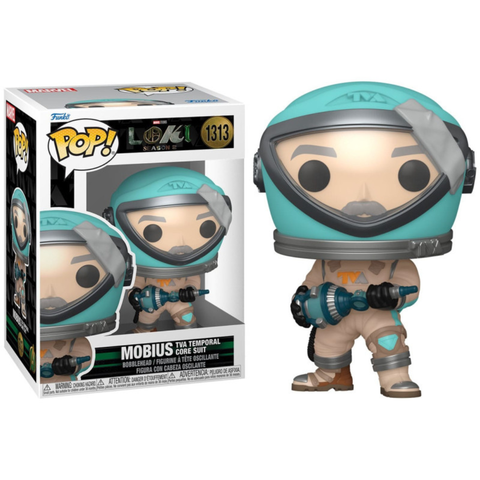 Funko Pop Marvel Loki Season 2 Mobius TVA Temporal Core Suit 1313