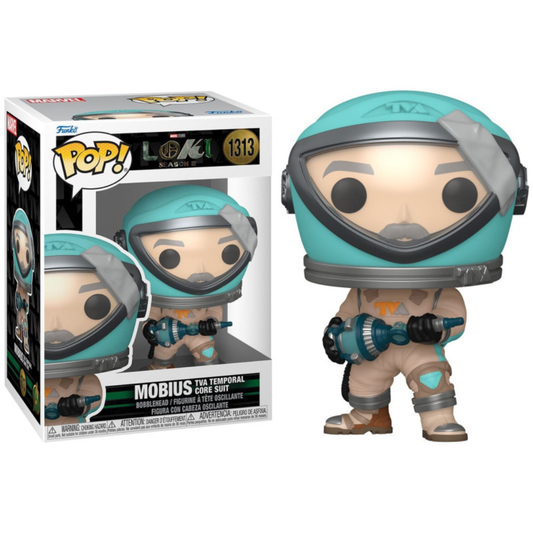 Funko Pop Marvel Loki Season 2 Mobius TVA Temporal Core Suit 1313