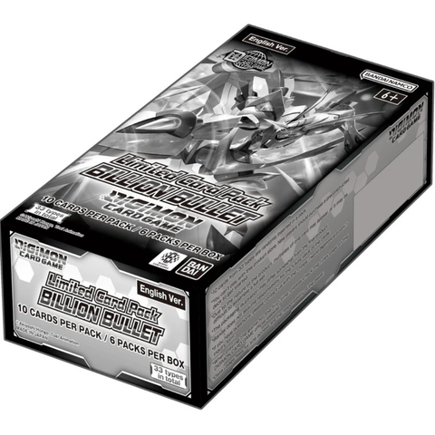 DIGIMON CG LM-06 LIMITED CARD PACK BILLION BULLET