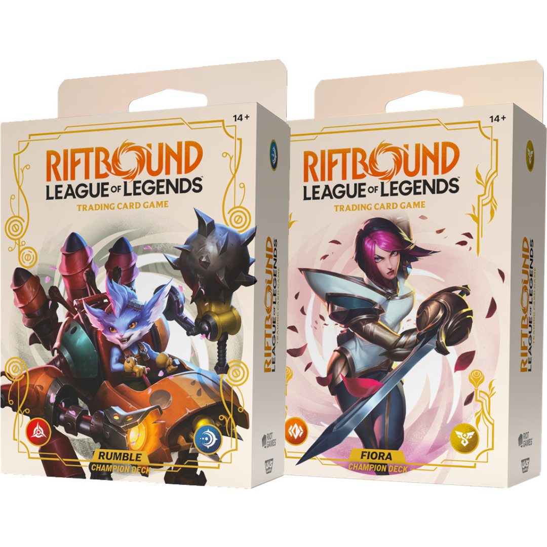 RIFTBOUND LEAGUE OF LEGENDS TCG SPIRITFORGED CHAMPION DECK - 1 DECK