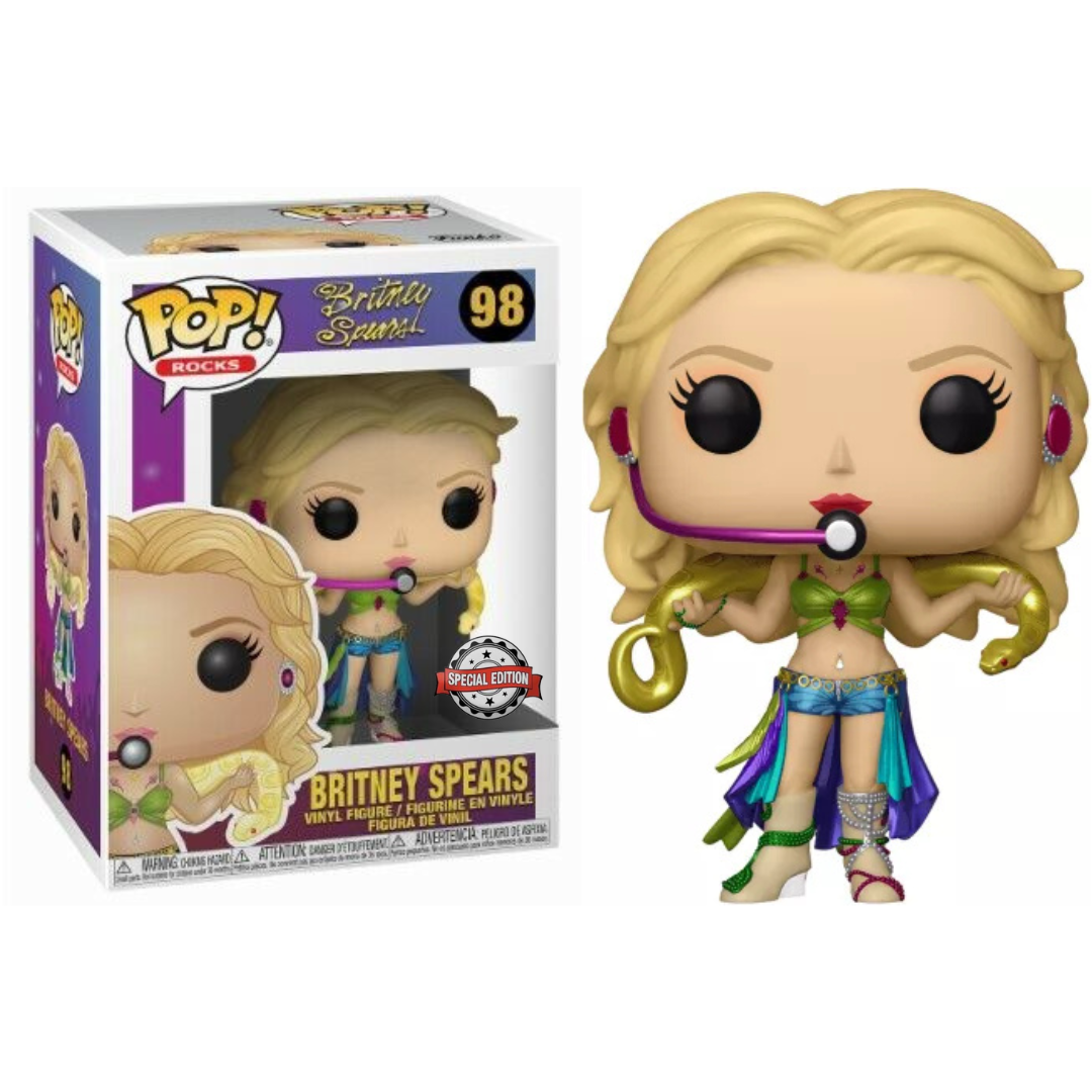 Funko Pop Music Britney Spears 98 Special Edition