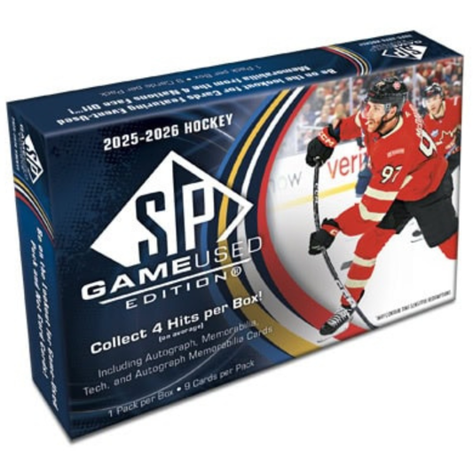 UPPER DECK UD SP GAME USED HOCKEY 25/26
