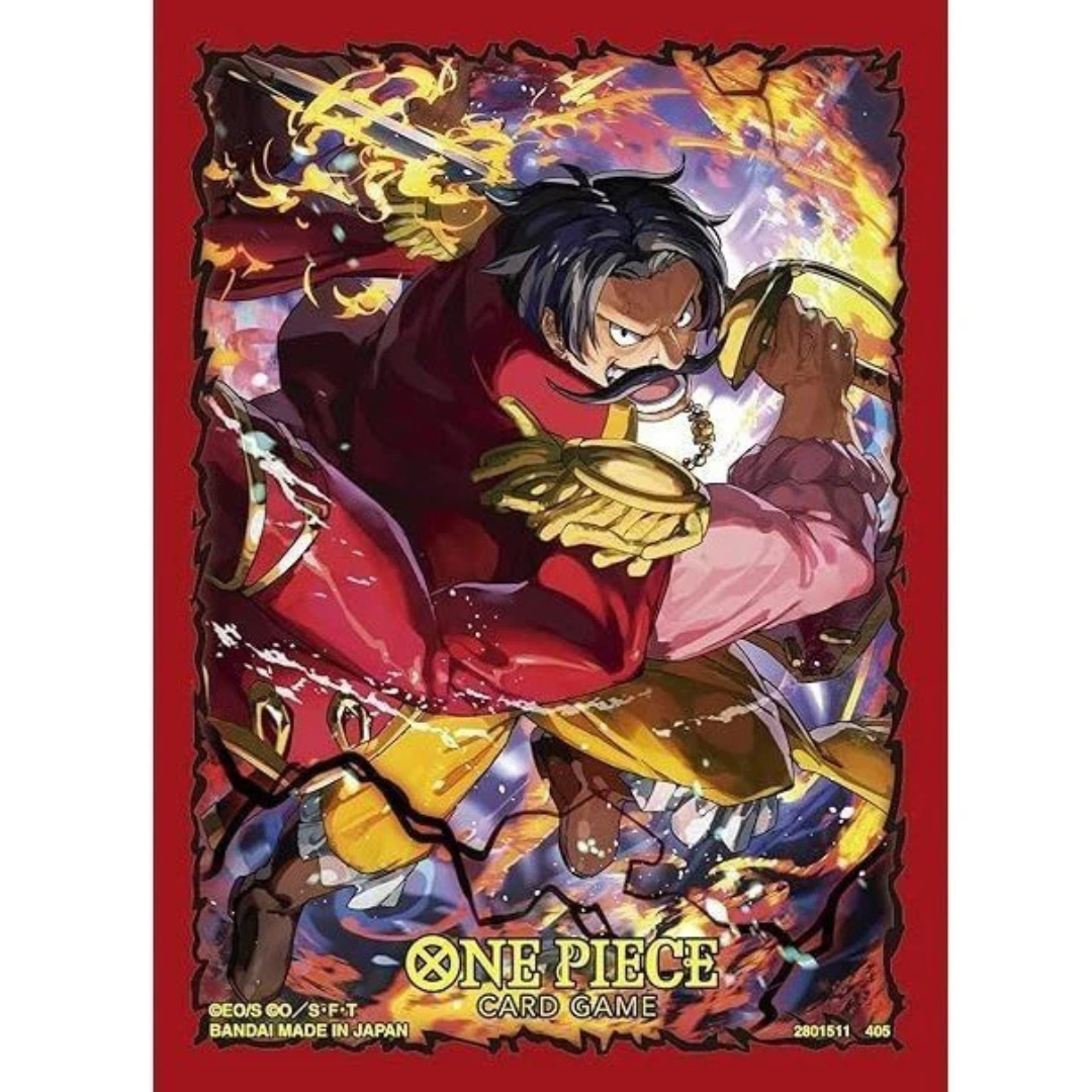 One Piece Card Game Official Sleeves: Assortment 12 - Gol.D.Roger