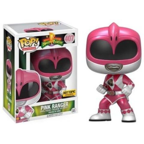 Funko Pop Power Rangers Pink Ranger 407 Hot Topic