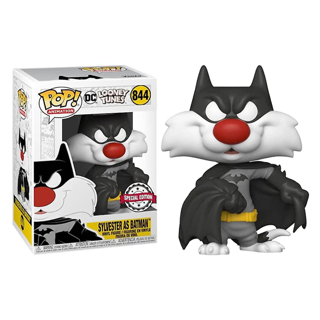 Funko Pop DC Comics Looney Tunes Sylvester as Batman 844 Special Edition