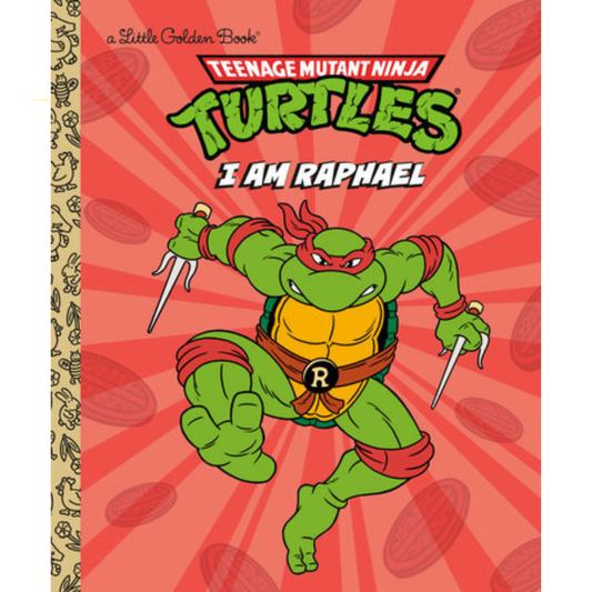 Little Golden Book Teenage Mutant Ninja Turtles I Am Raphael