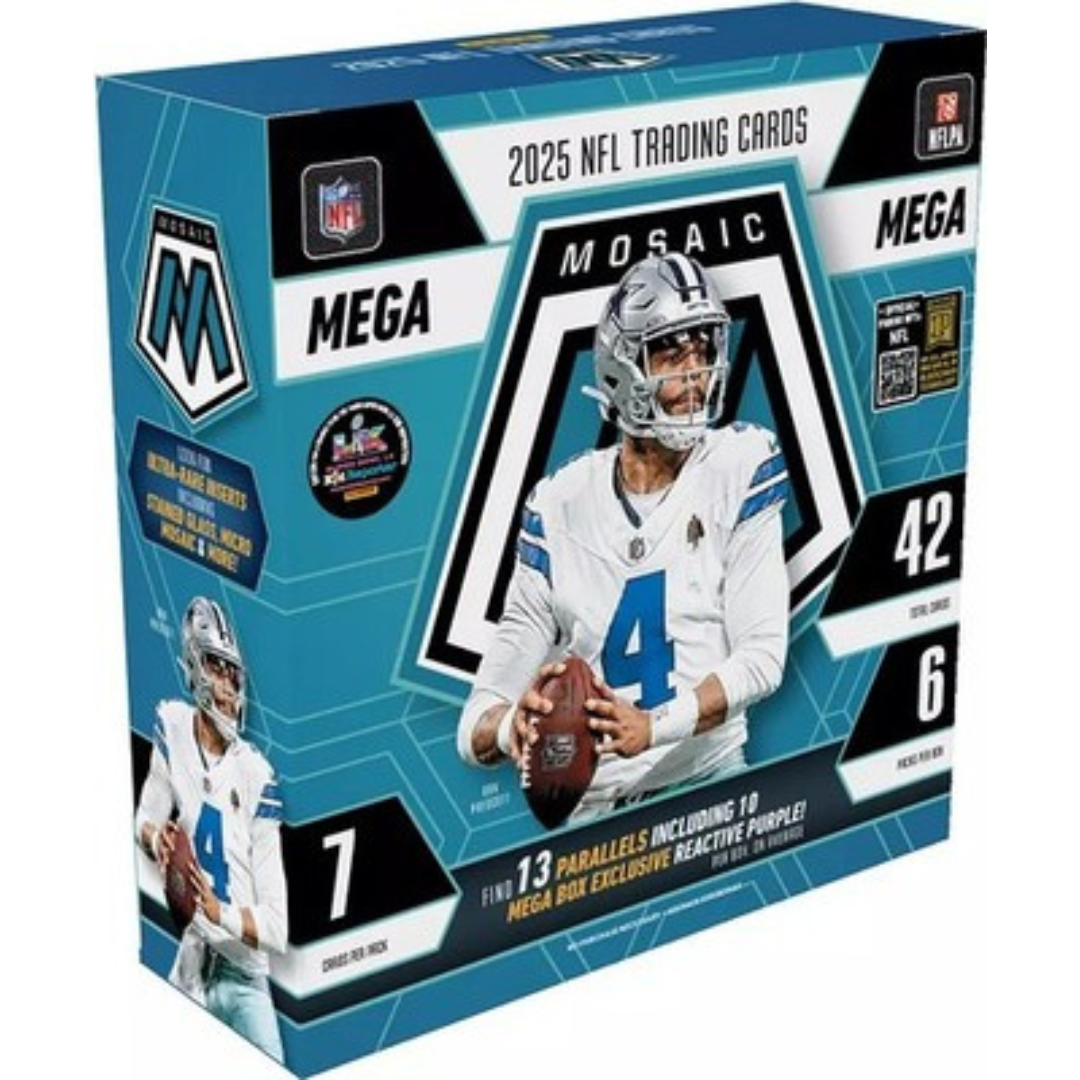 2025 PANINI FOOTBALL MOSAIC MEGA BOX