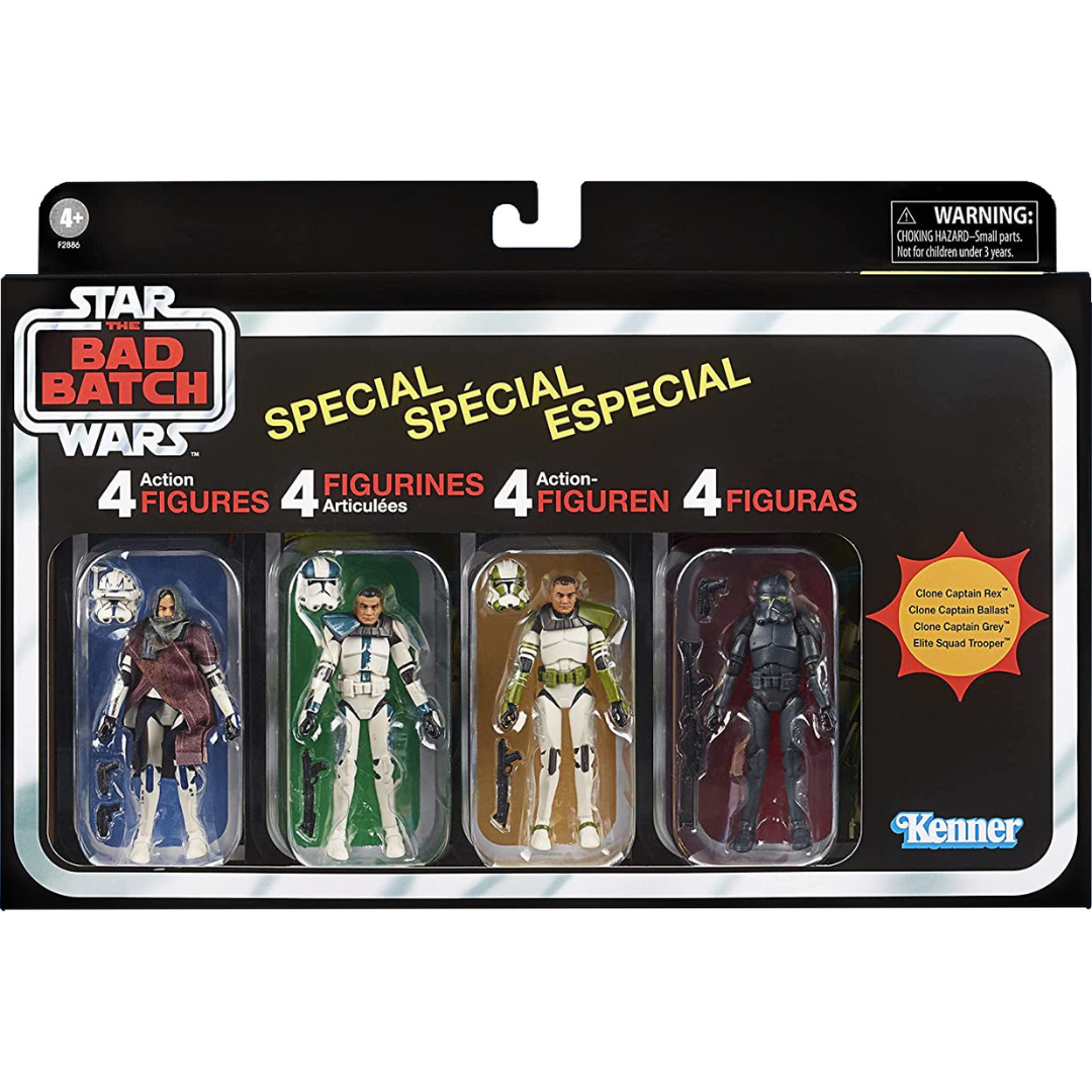 Star Wars The Vintage Collection Bad Batch Special 4-Pack