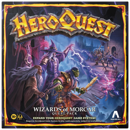 BOARD GAMES HERO QUEST WIZARDS OF MORCAR