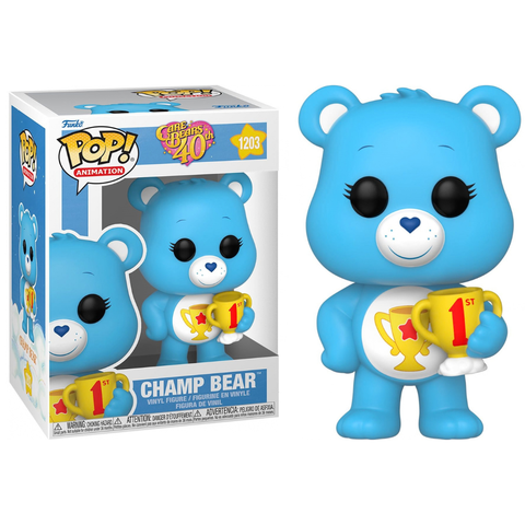Funko Pop Animation Care Bears 40th Champ Bear 1203